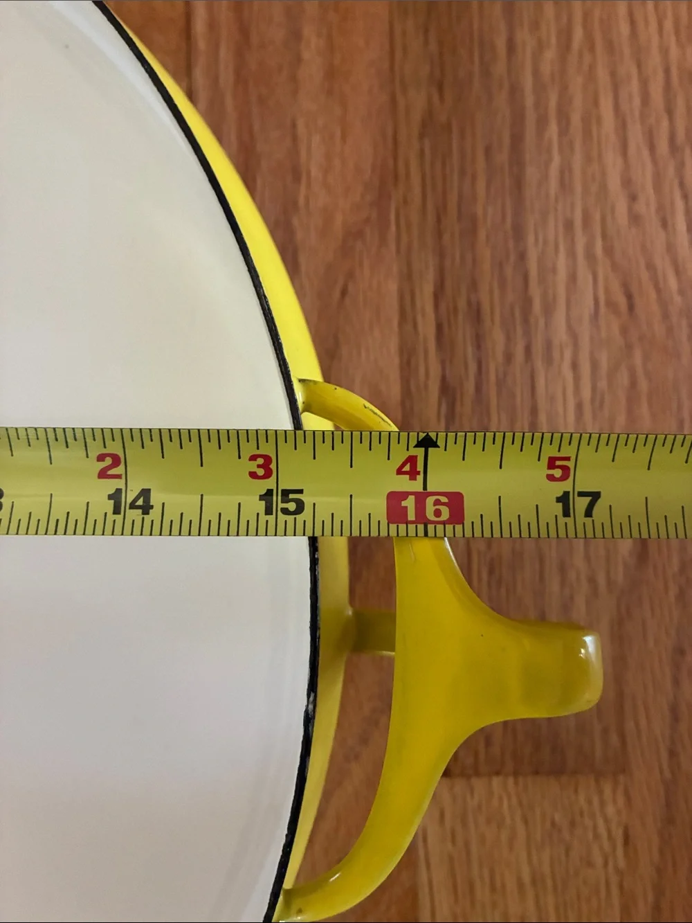 Dansk Designs Denmark Yellow Enamel Buffet Bowl Paella Pan